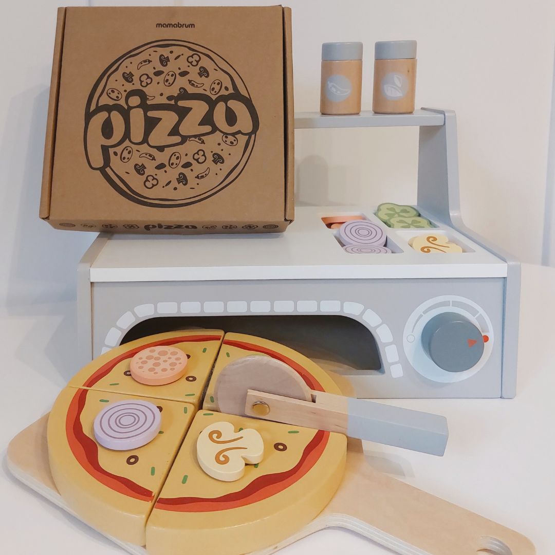 Set de copt pizza din lemn