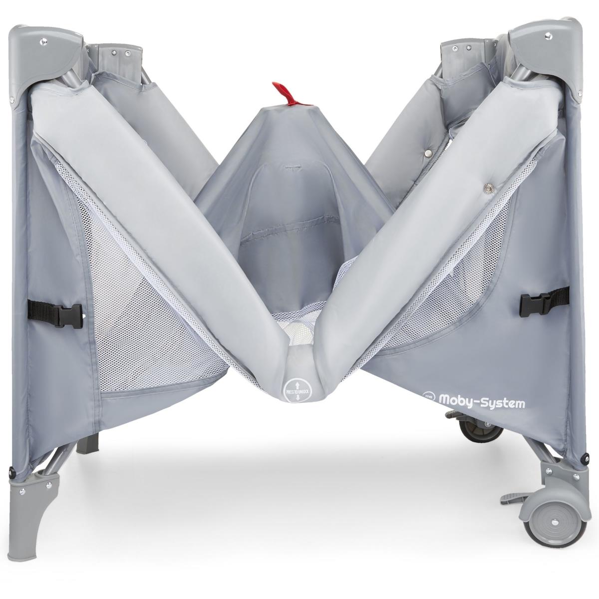 Pătuț de transport Closely 3 în 1 cu masă de schimbat, saltea și geantă de transport