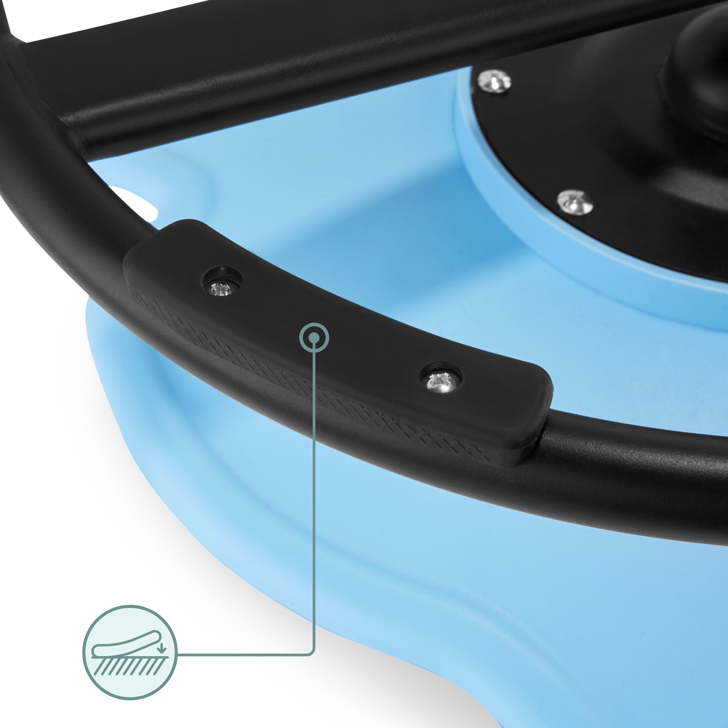 Mini carusel pentru copii Pești - albastru