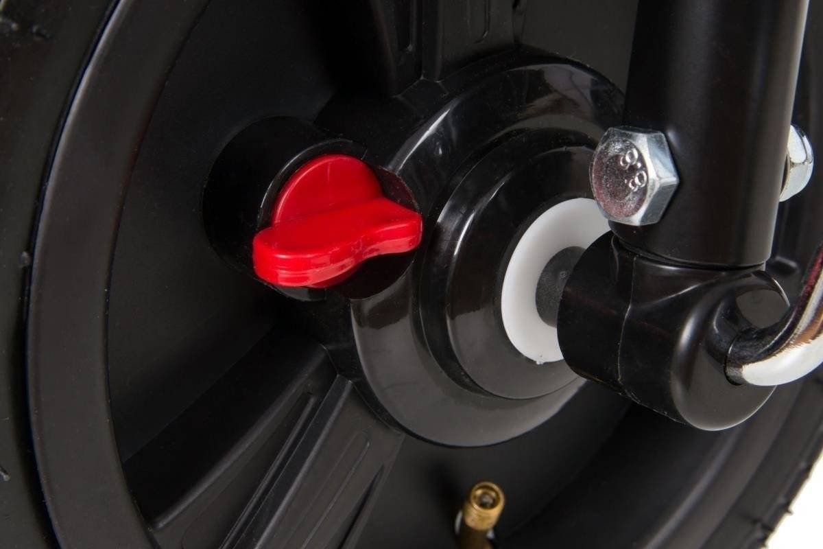 Tobi Velar tricicleta + folie de ploaie - gri