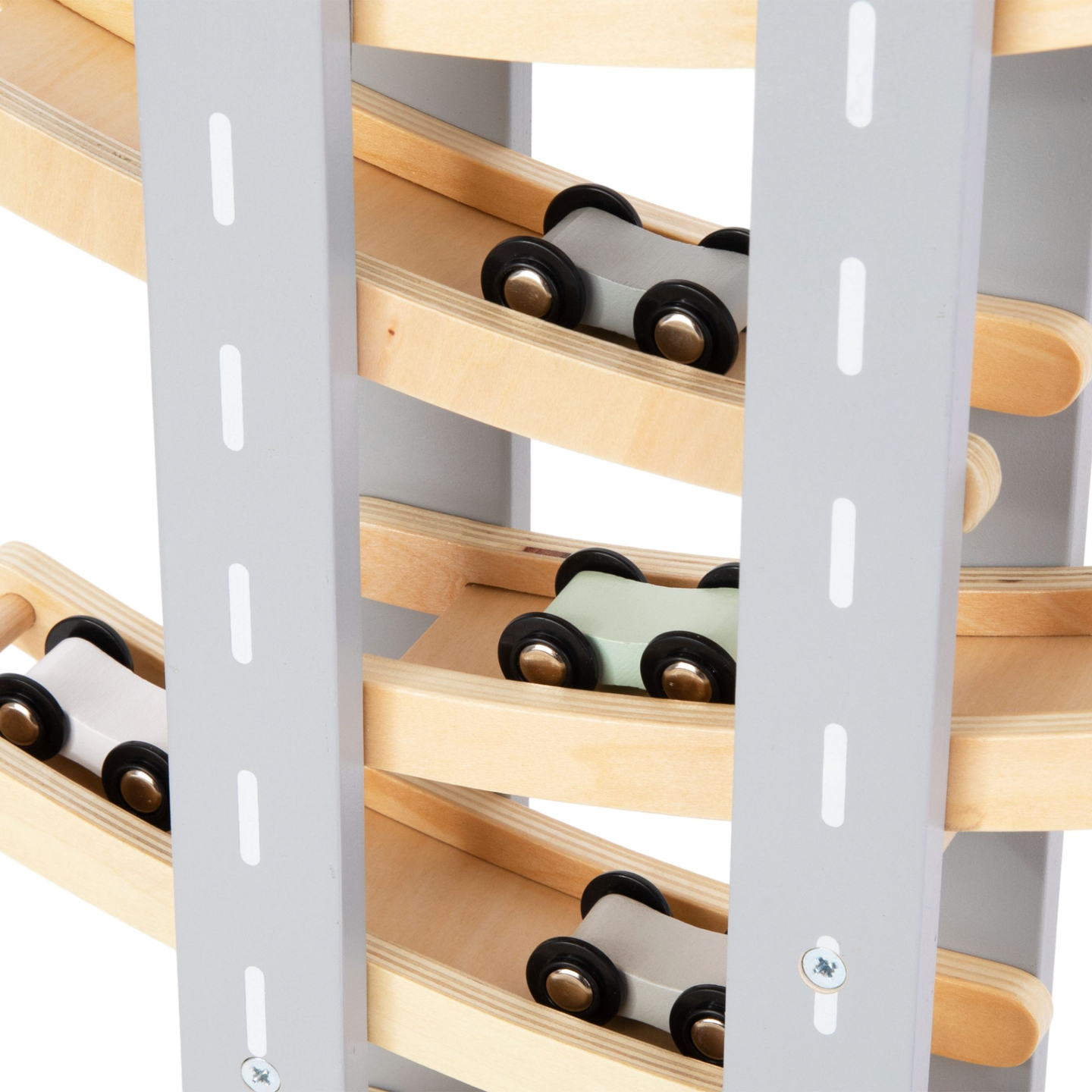 Pistă din lemn - tobogan pentru mașini - 6 etaje