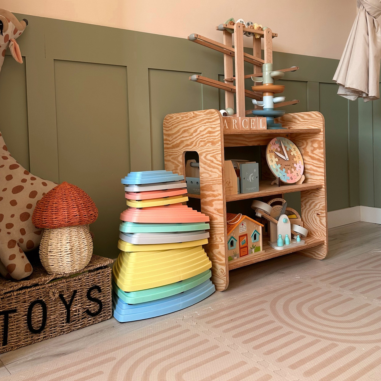 Pietre de echilibrare colorate - 11 bucăți