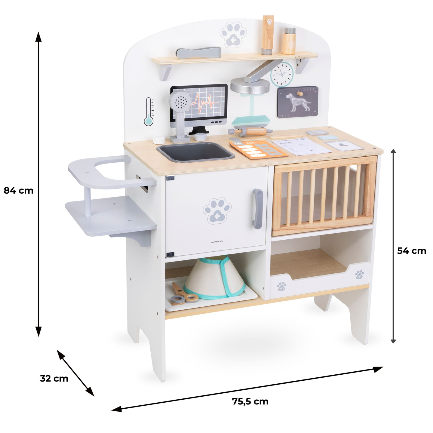 Spital de animale - set din lemn