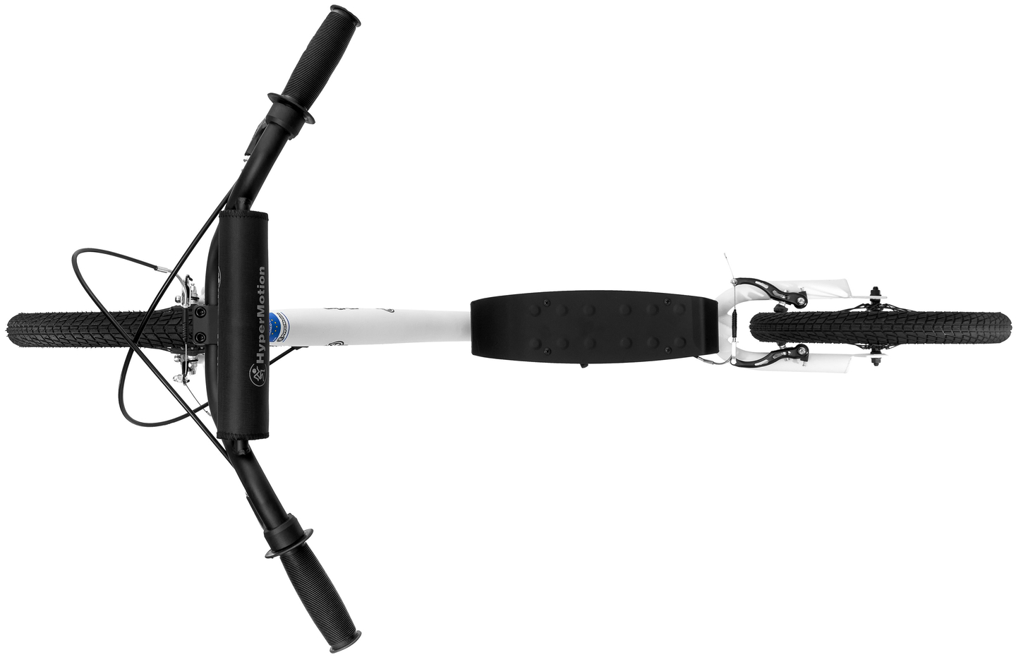 Scuter de oraș HyperMotion RIVA cu roți gonflabile de 50 cm și 40 cm