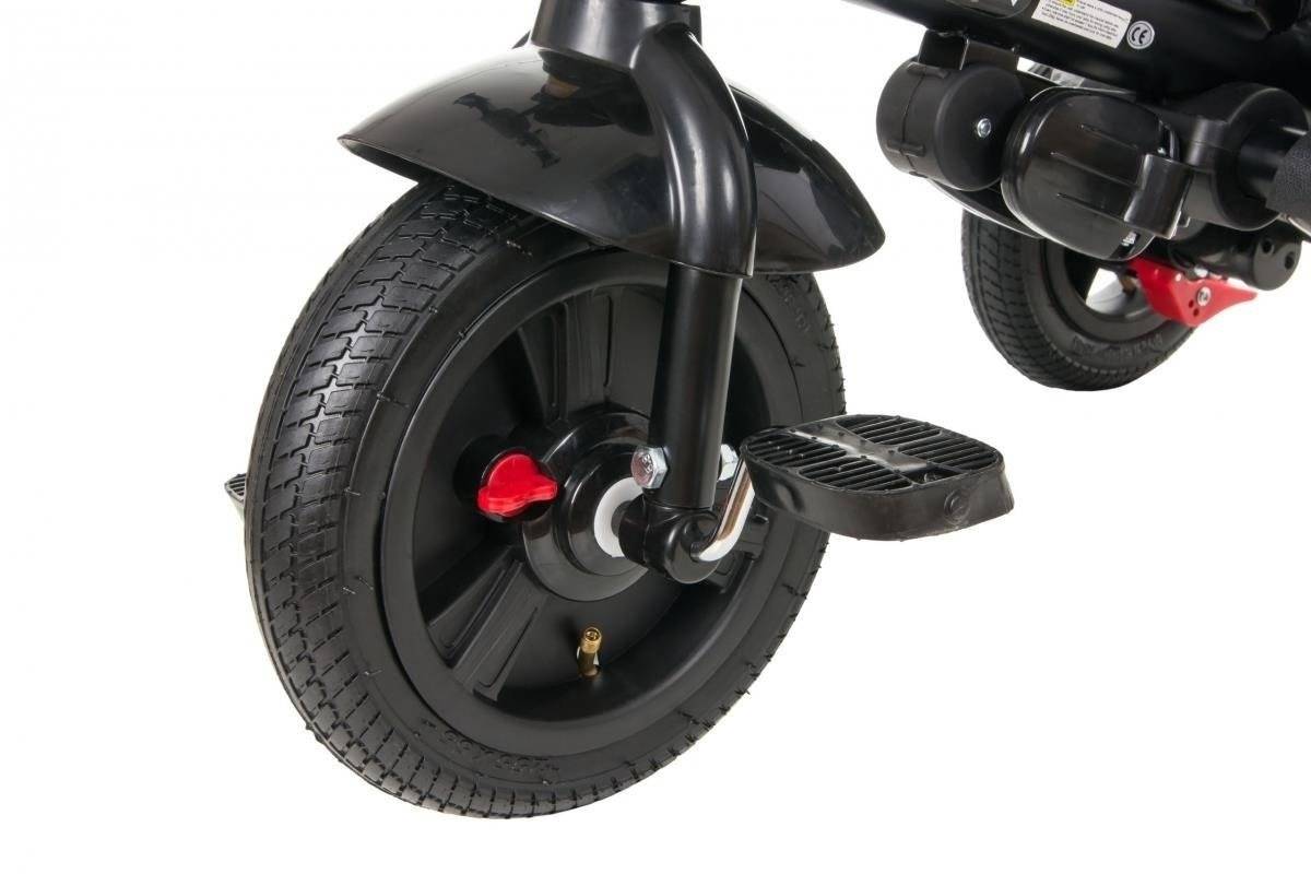 Tobi Velar tricicleta + folie de ploaie - gri