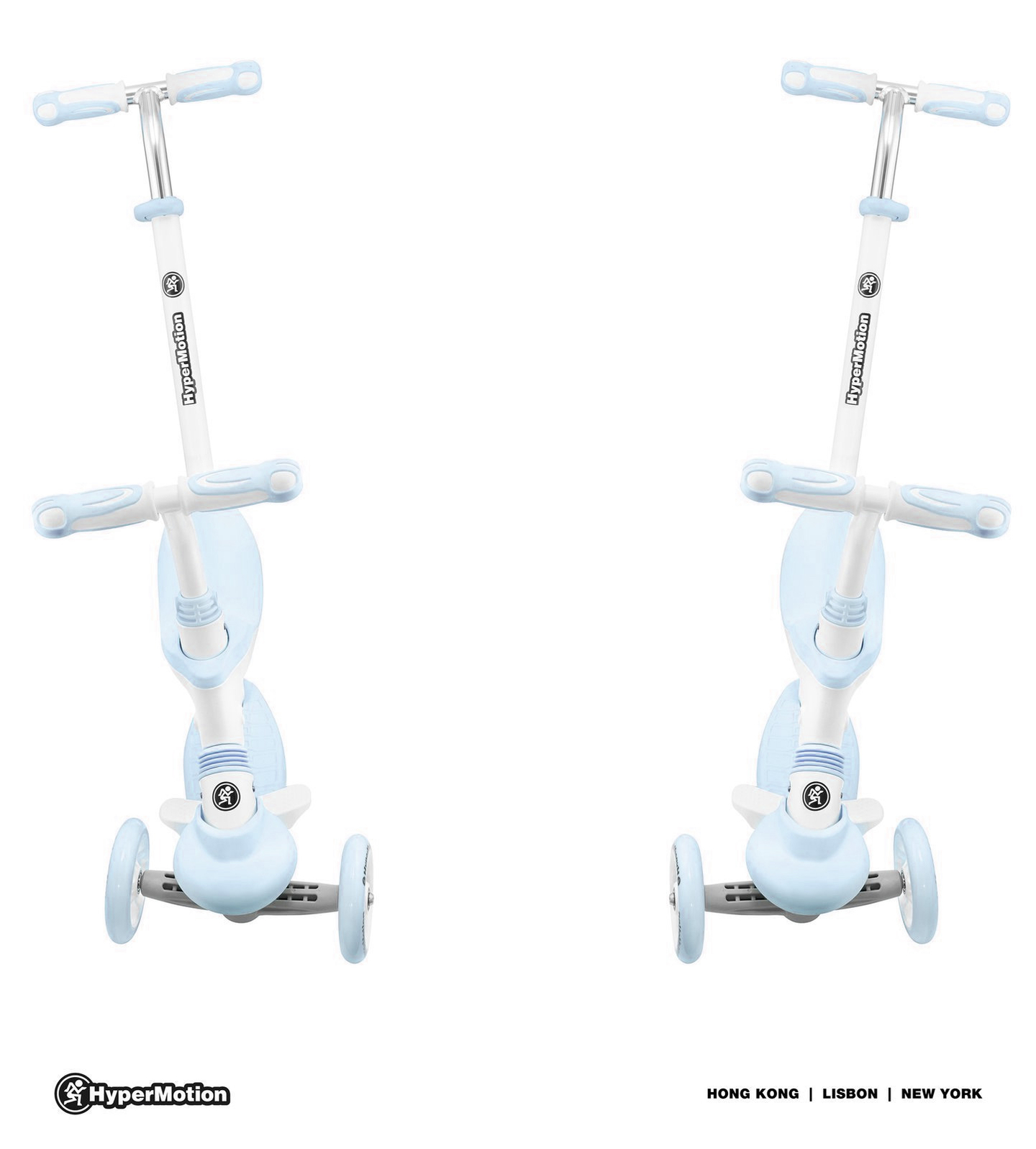 Scuter de echilibru 5in1 HyperMotion - albastru