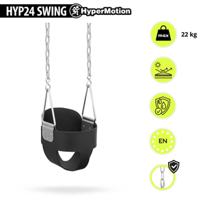 Leagăn cu lanț pentru copii HyperMotion cu spătar înalt