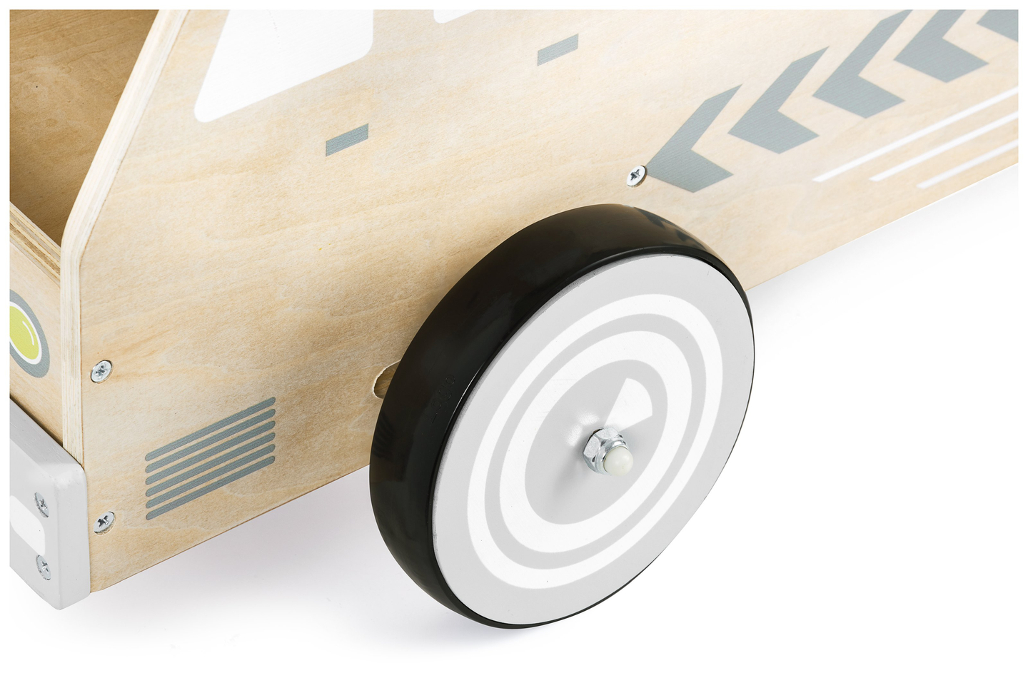 Bicicletă din lemn, mașină, mașină cu blocuri