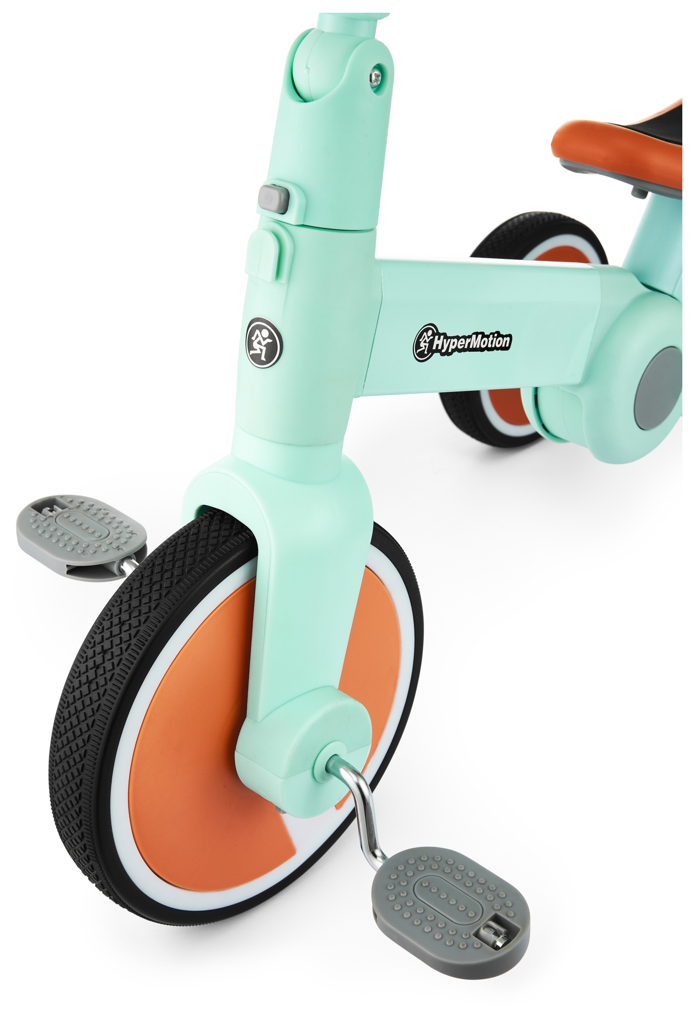 Tobi ROCKET - Tricicletă pentru copii, bicicletă de fond, călăreț - împingător - 5 în 1 de la HyperMotion