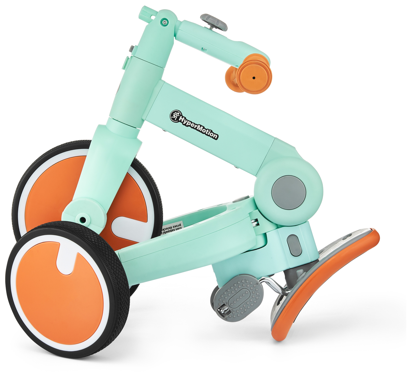 Tobi ROCKET - Tricicletă pentru copii, bicicletă de fond, călăreț - împingător - 5 în 1 de la HyperMotion