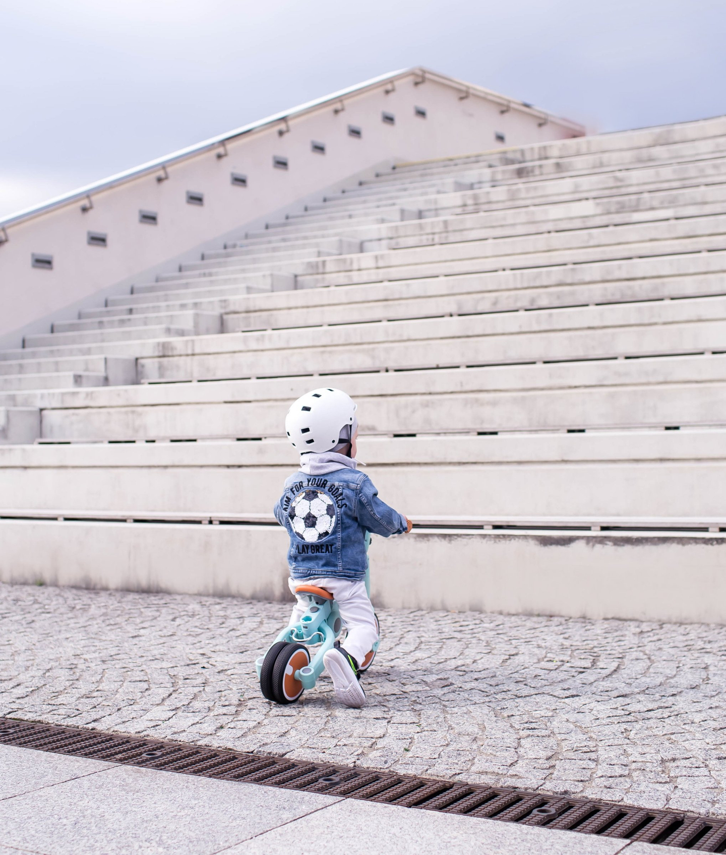 Tobi ROCKET - Tricicletă pentru copii, bicicletă de fond, călăreț - împingător - 5 în 1 de la HyperMotion