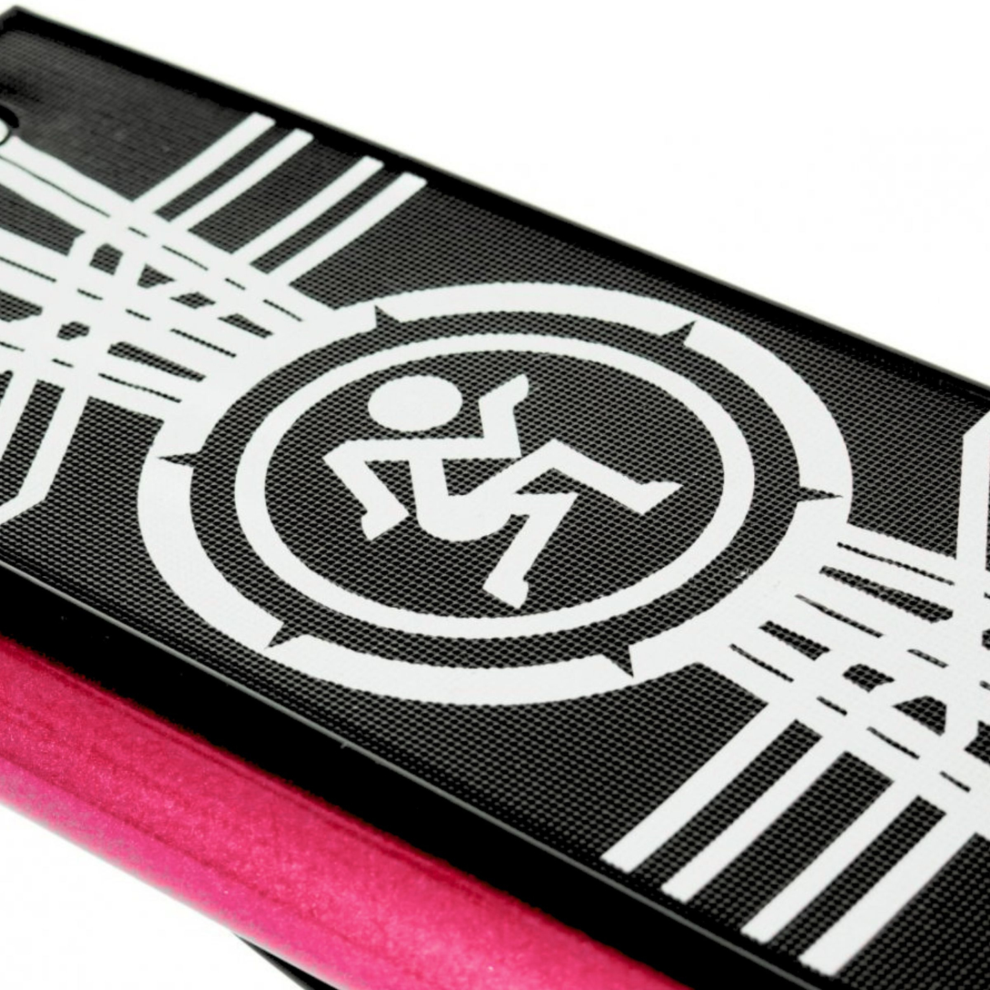 Trotinetă HyperMotion RUBY 12 (roți gonflabile de 30 cm) - fuchsia/magenta