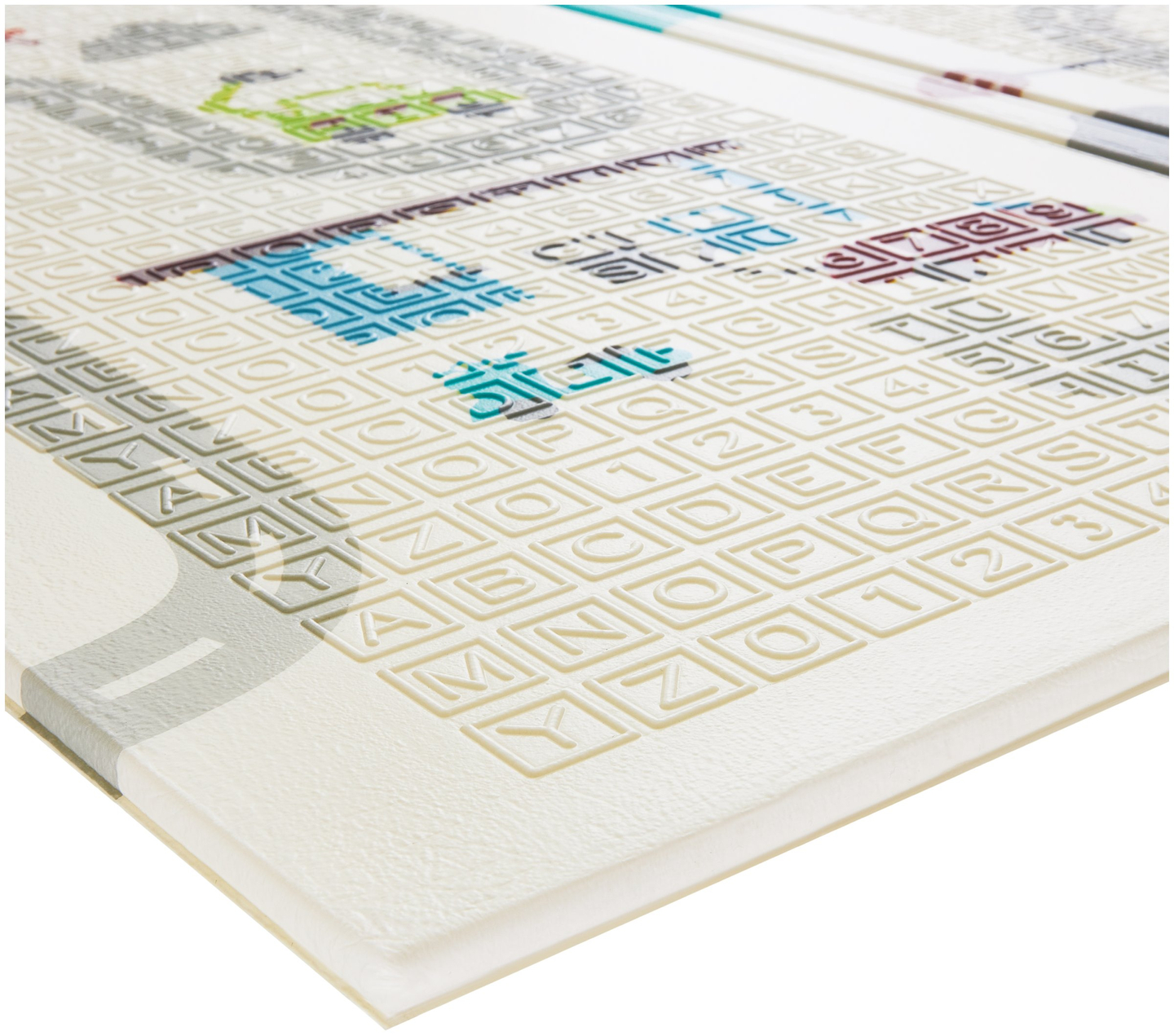 Covoraș din spumă cu două fețe XXL - pliabil 1 CM (munte și drum)