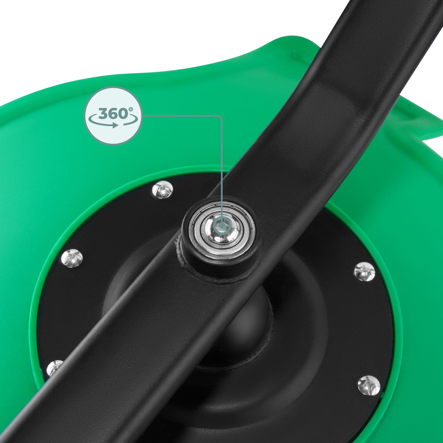 Mini carusel pentru copii Pești - culoare verde