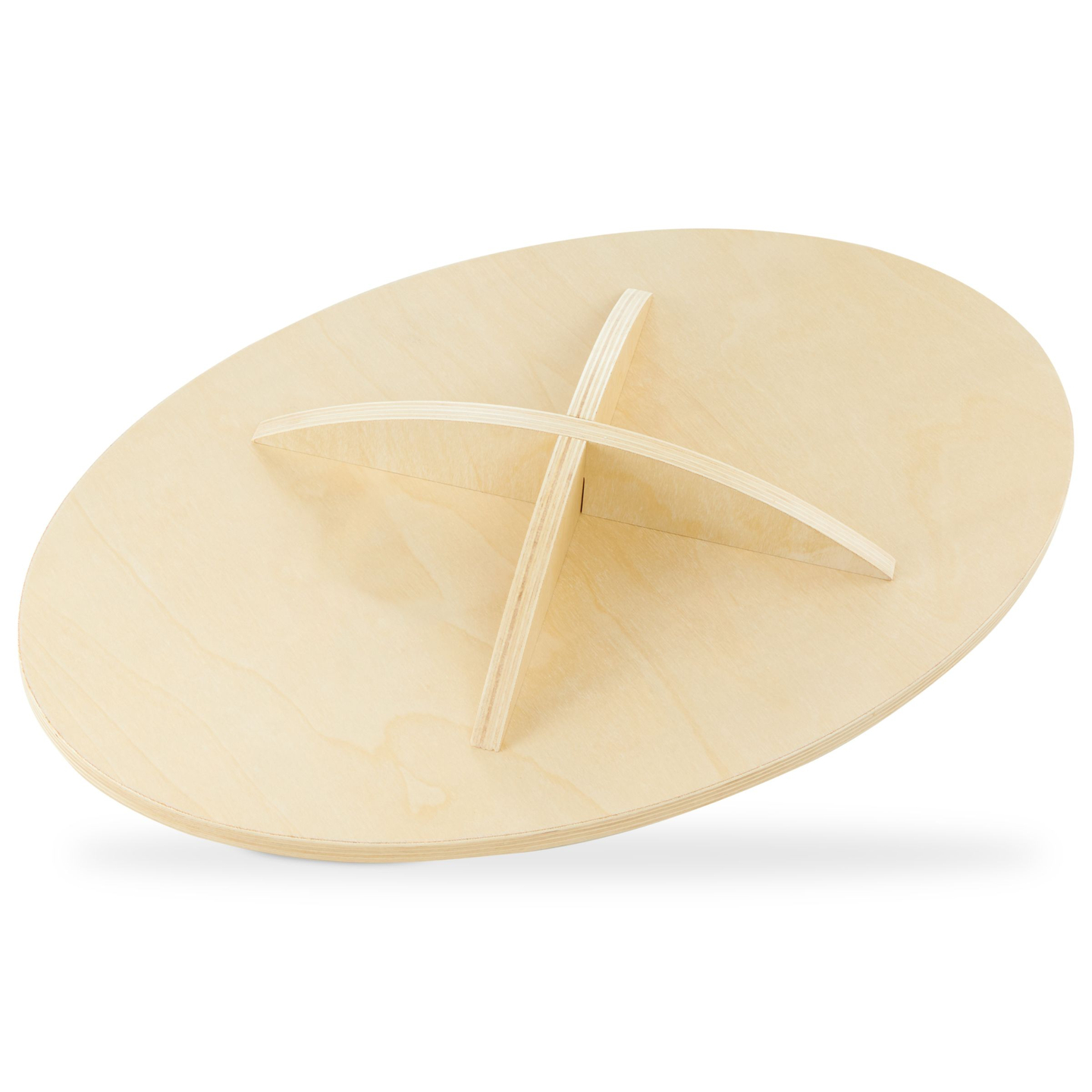 Tablă de echilibru din lemn cu labirint și bile - balansoar de echilibru