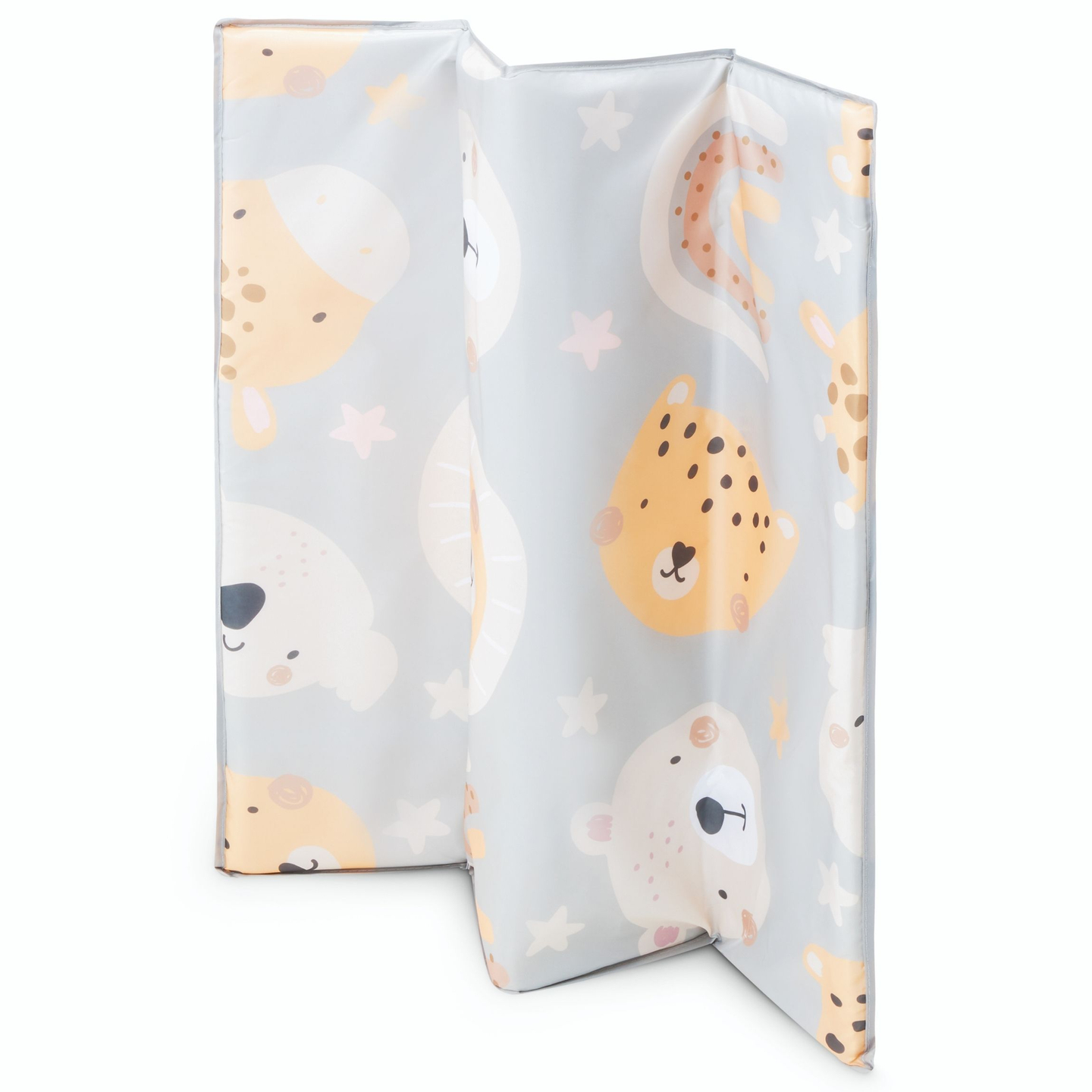 Pătuț pliabil, pătuț de călătorie pentru copii cu saltea și geantă de transport - Teddy Bear