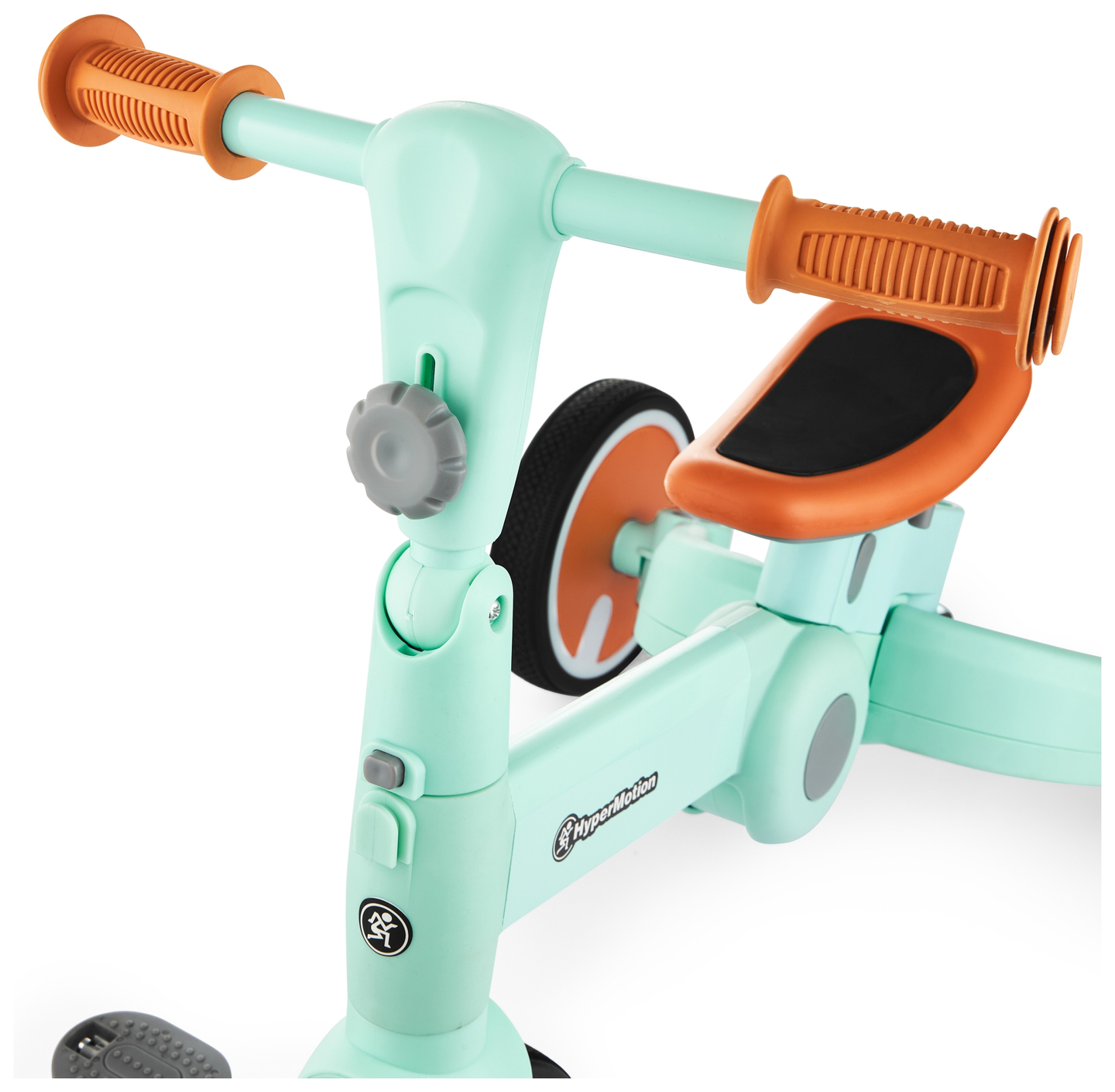 Tobi ROCKET - Tricicletă pentru copii, bicicletă de fond, călăreț - împingător - 5 în 1 de la HyperMotion