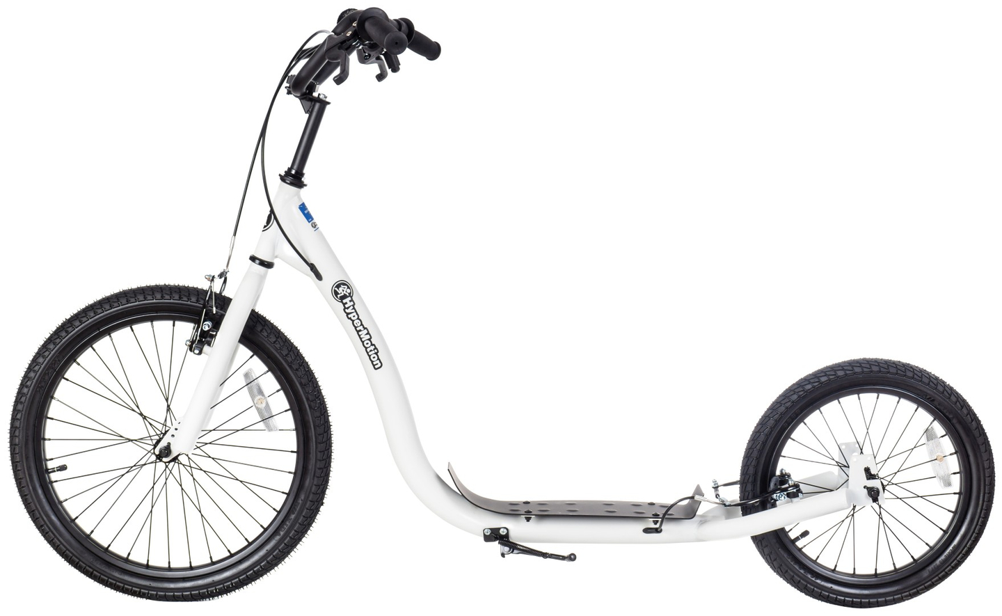 Scuter de oraș HyperMotion RIVA cu roți gonflabile de 50 cm și 40 cm