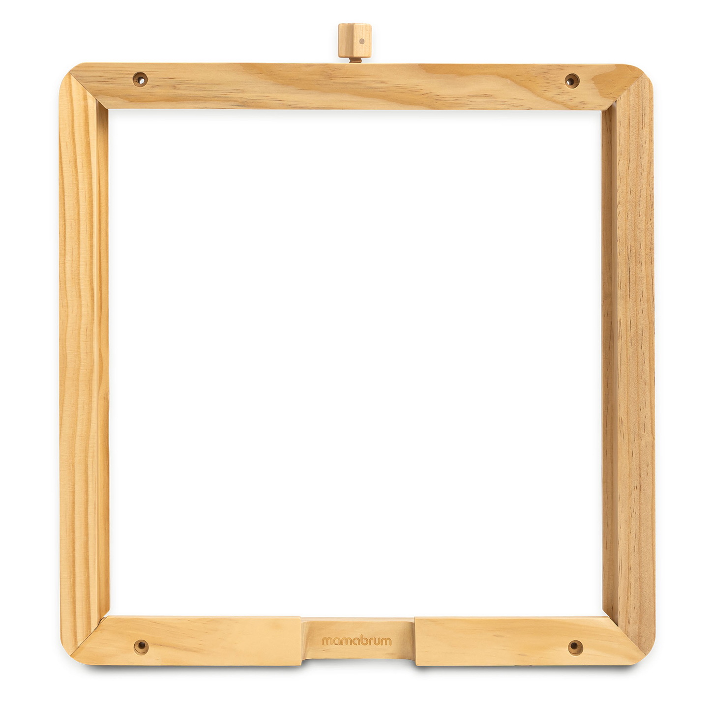 Ramă de perete din lemn - pentru montarea tablelor educaționale Mamabrum