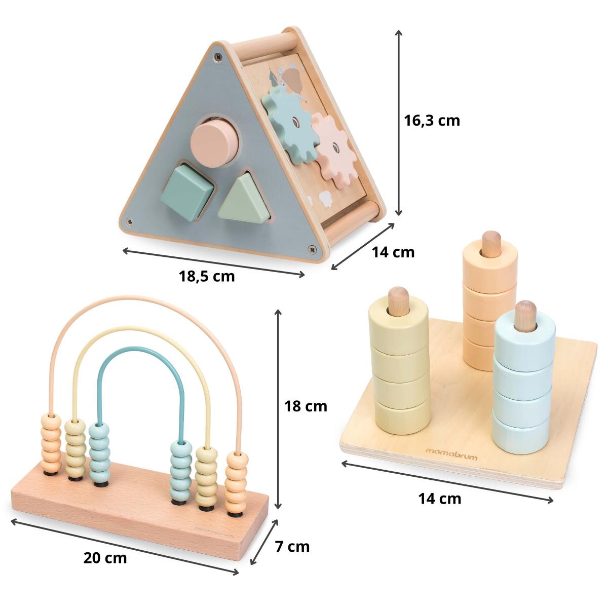 Set de jucării Montessori pentru copii de 2-3 ani