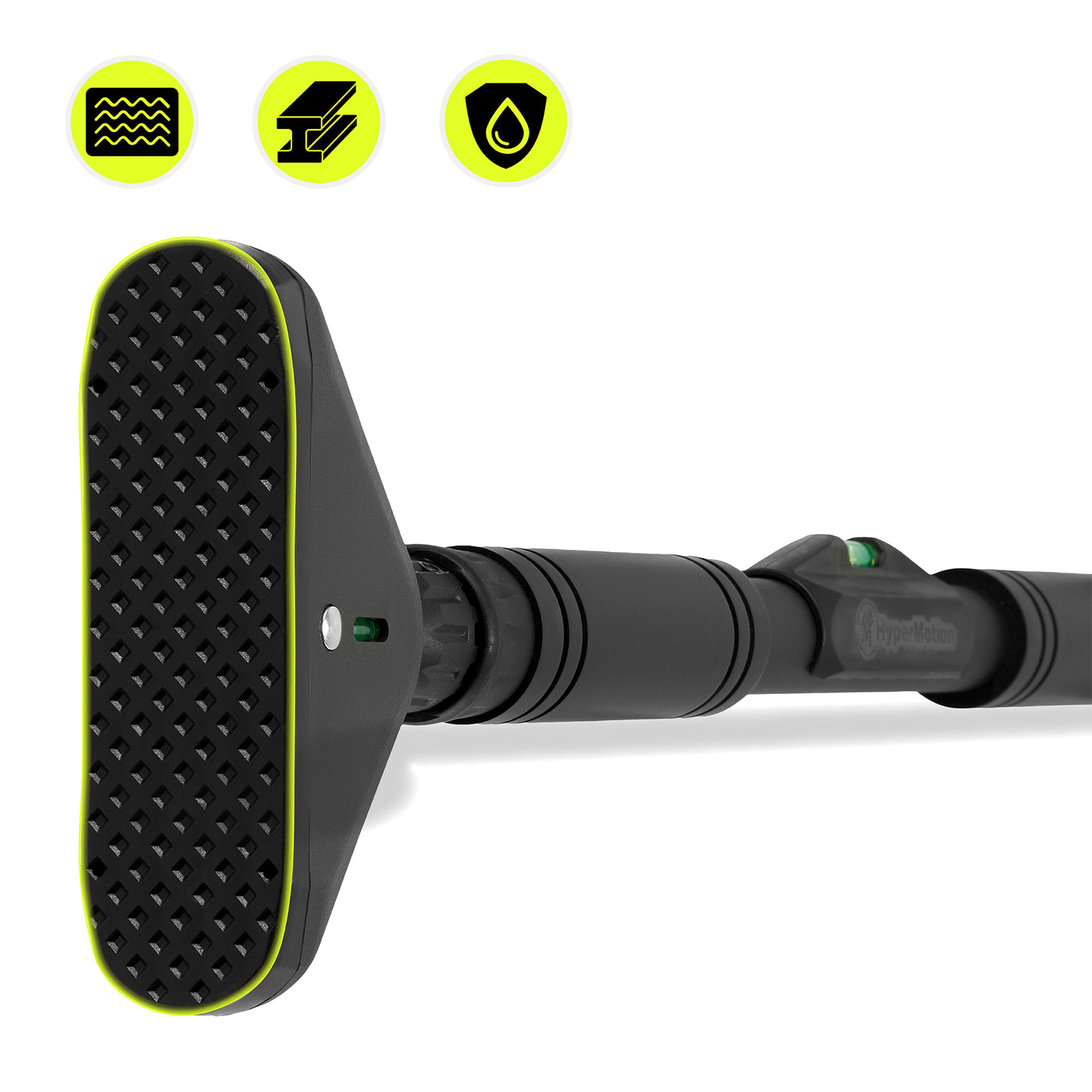 Bară de tracțiuni reglabilă HyperMotion 70–100 cm, 200 kg, Neagră