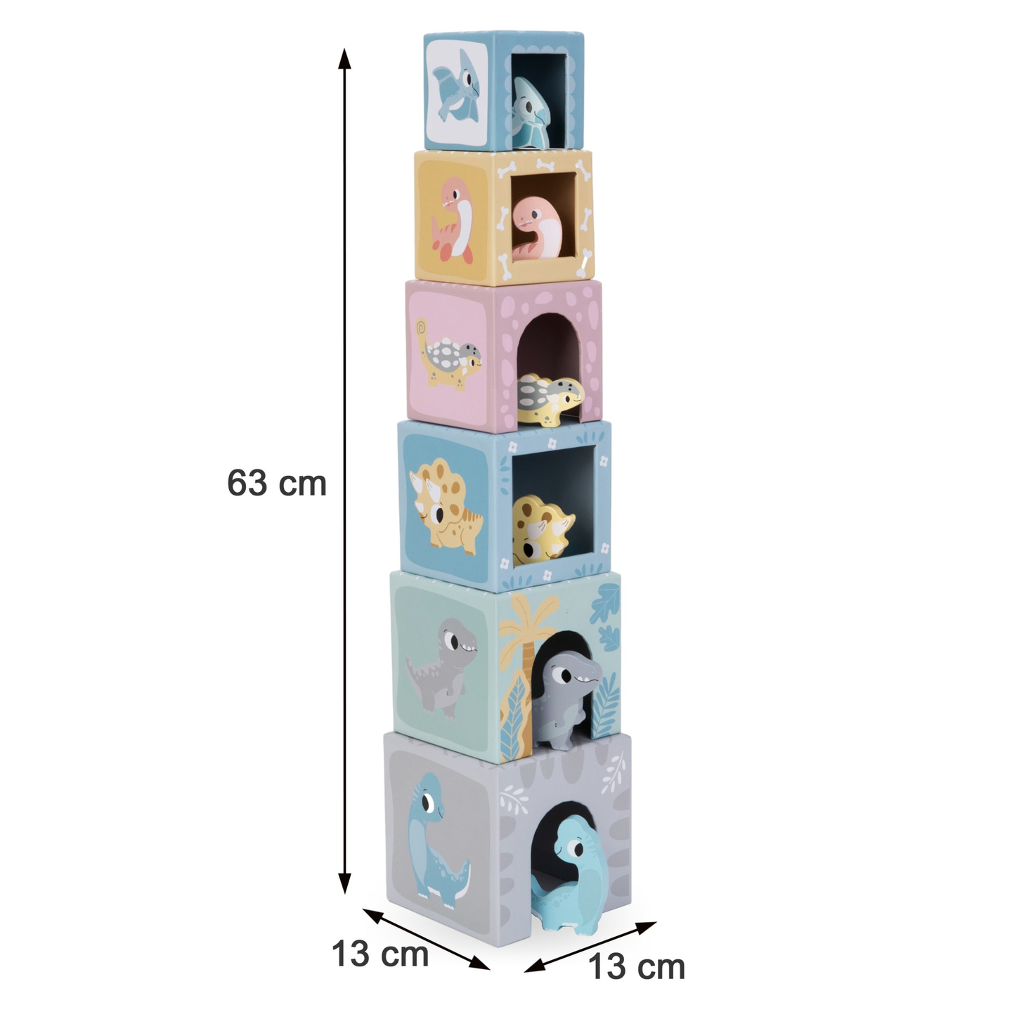 Turn de sortare cu cifre dinozauri