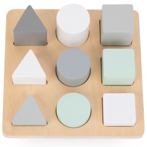 Puzzle din lemn - Sorter - Trei cifre