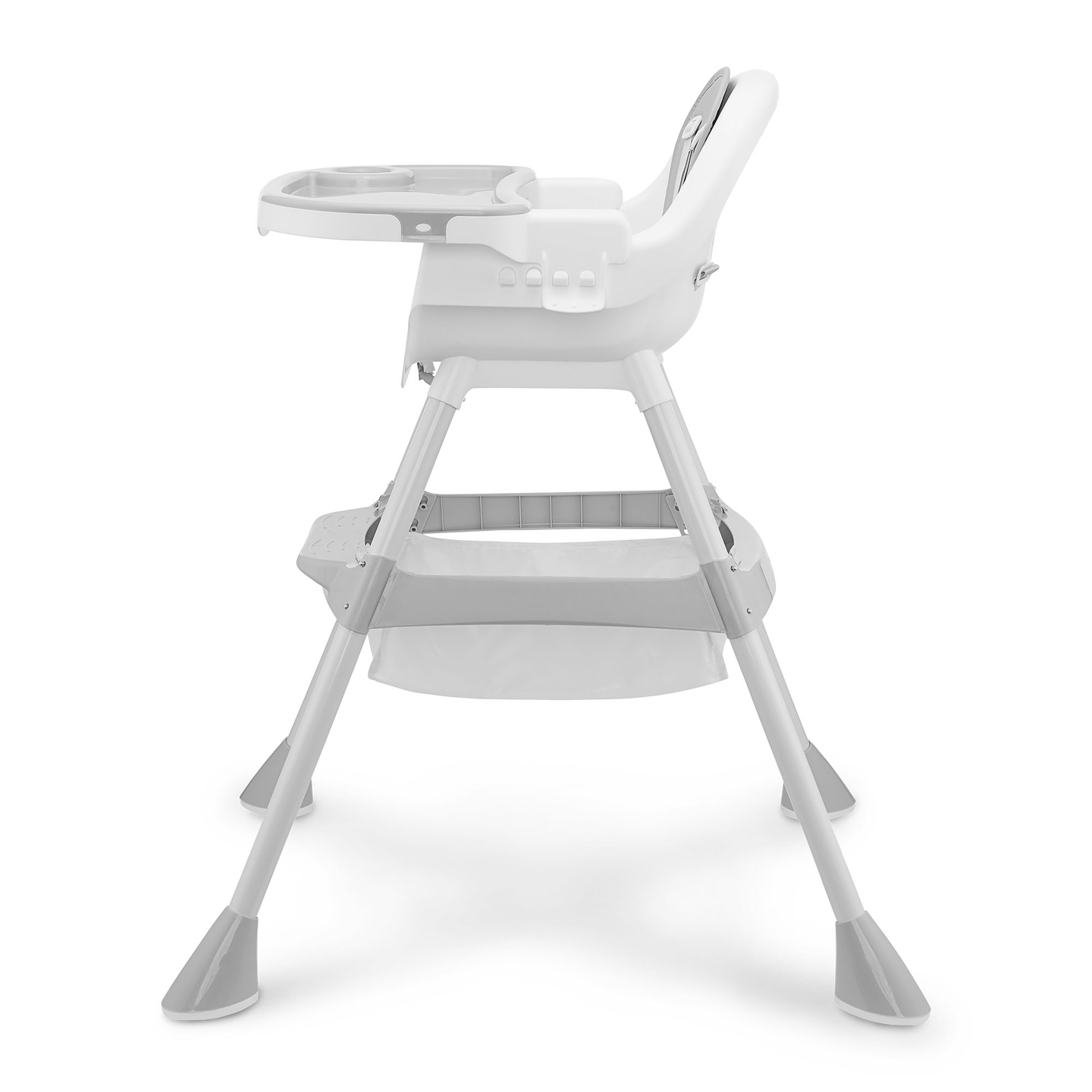 Moby-System Magnolia scaun înalt reglabil 2 în 1 - gri