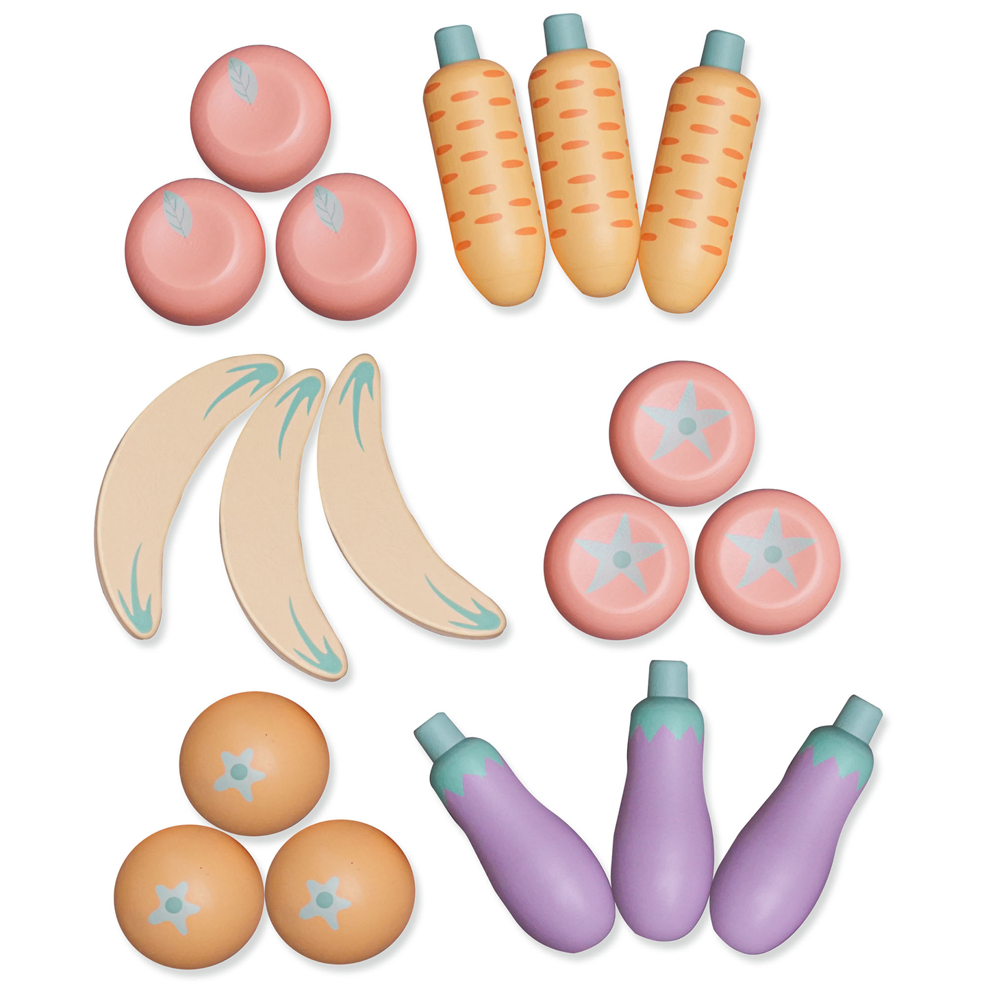 Magazin mare XXXL din lemn pentru copii cu bar fast food - Corner shop + Mașină de cafea + Cuptor + Frigider - 106 ac.