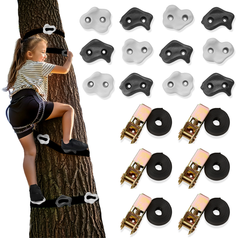 Kit de cățărare în copac HyperMotion - 18 articole