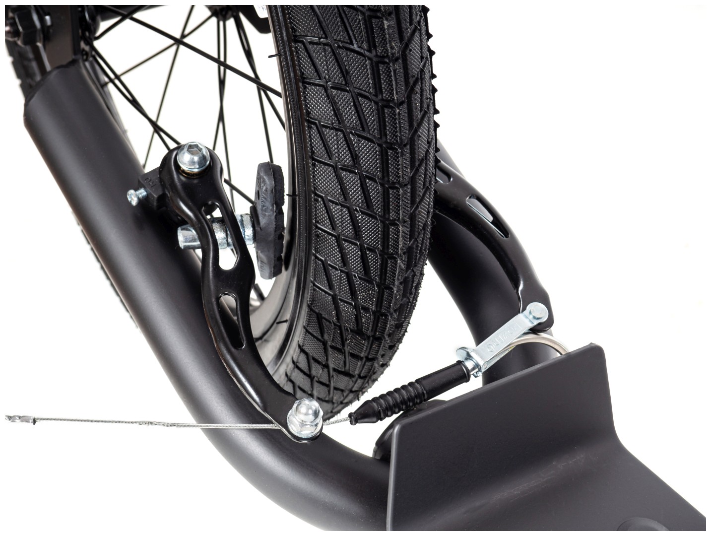 Scuter de oraș HyperMotion RIVA cu roți gonflabile de 50 cm și 40 cm