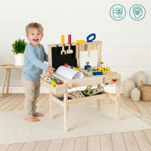 Set de bricolaj din lemn XXL - 75 de piese