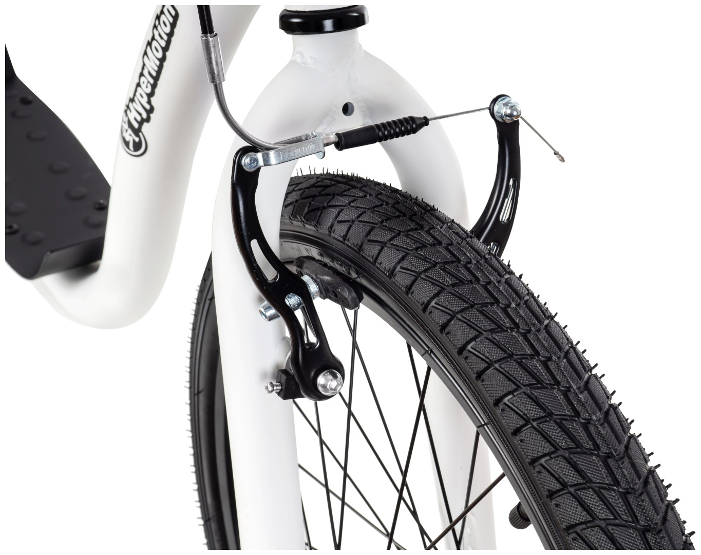 Scuter de oraș HyperMotion RIVA cu roți gonflabile de 50 cm și 40 cm