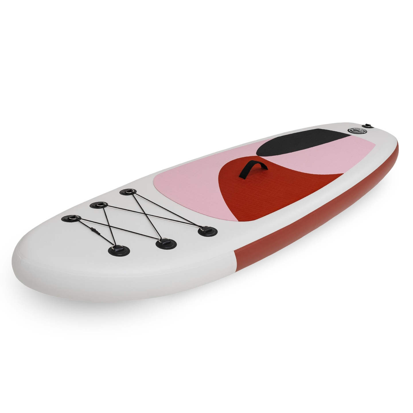Placa de SUP gonflabila pentru copii Stand Up Paddle 215cm cu vasla - HyperMotion WAVE BOOST PINK 215