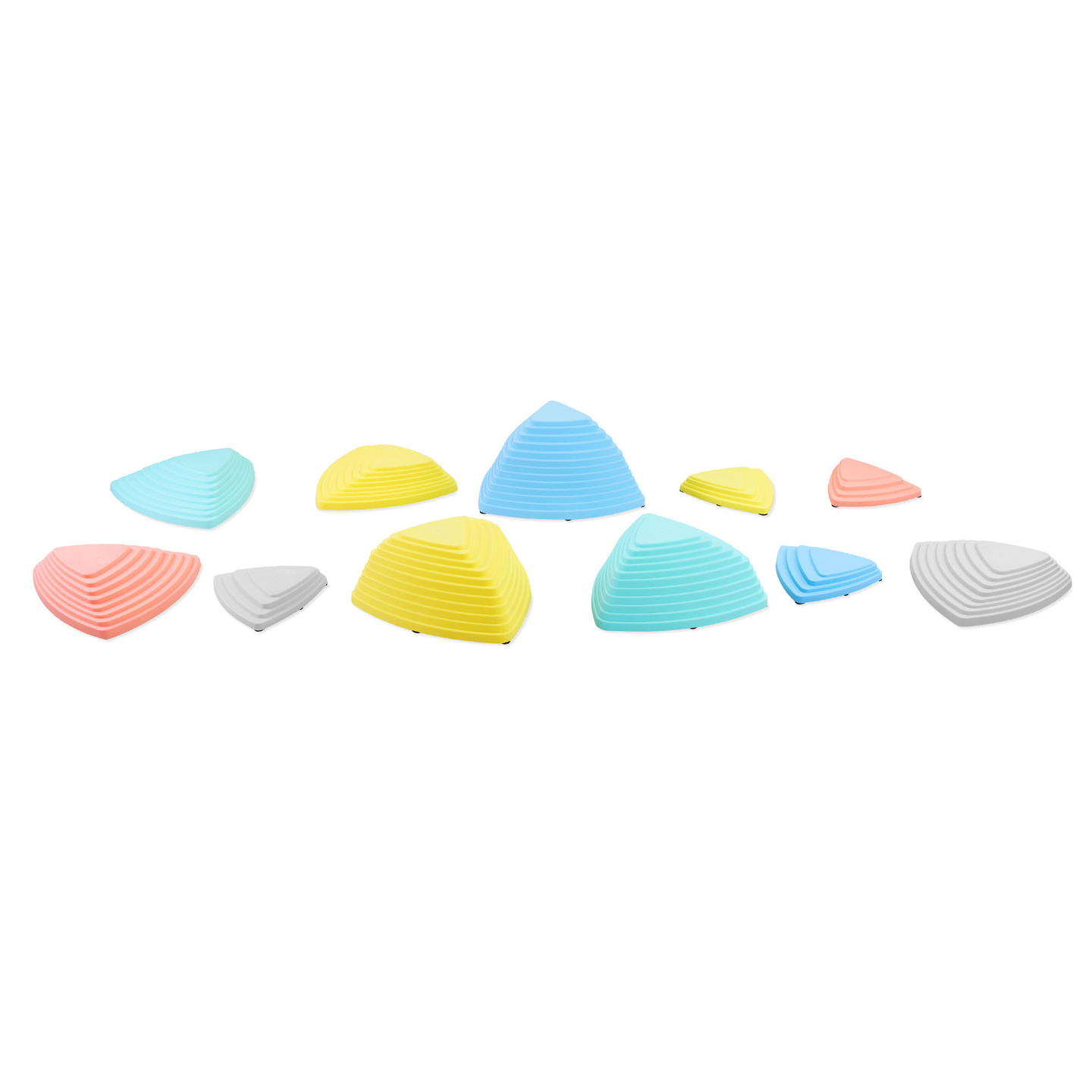 Pietre de echilibrare colorate - 11 bucăți