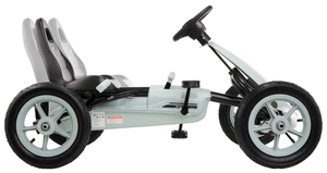 EVOQUE kart cu pedale pentru copii de 5-8 ani - gri