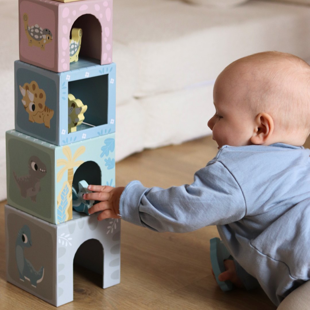 Turn de sortare cu cifre dinozauri