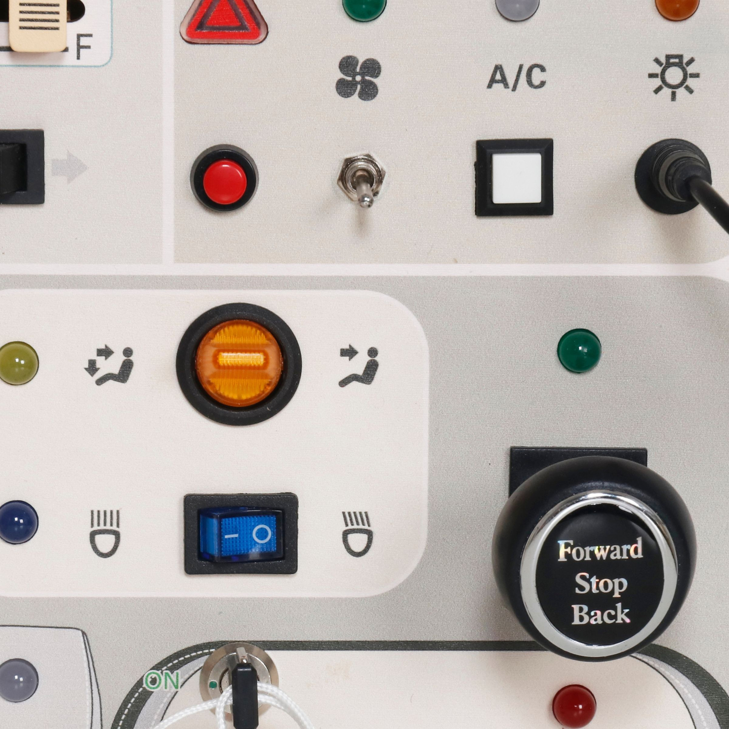 Tablă de joc Montessori din lemn pentru copii mici - bordul mașinii