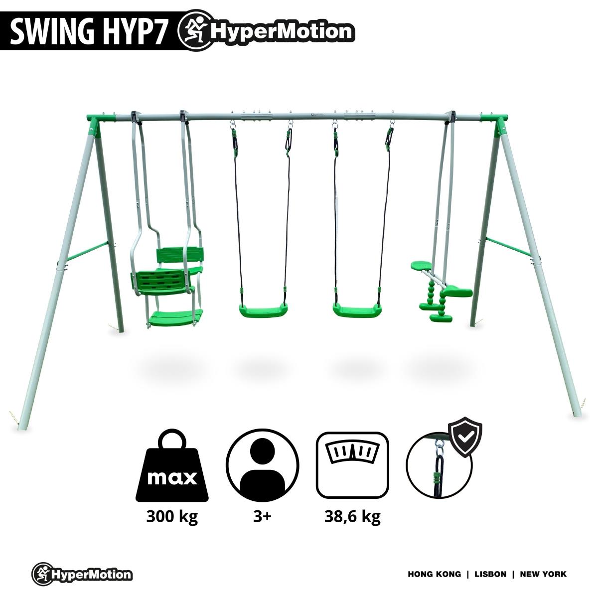 Leagăn pentru copii 6 persoane - loc de joacă în grădină