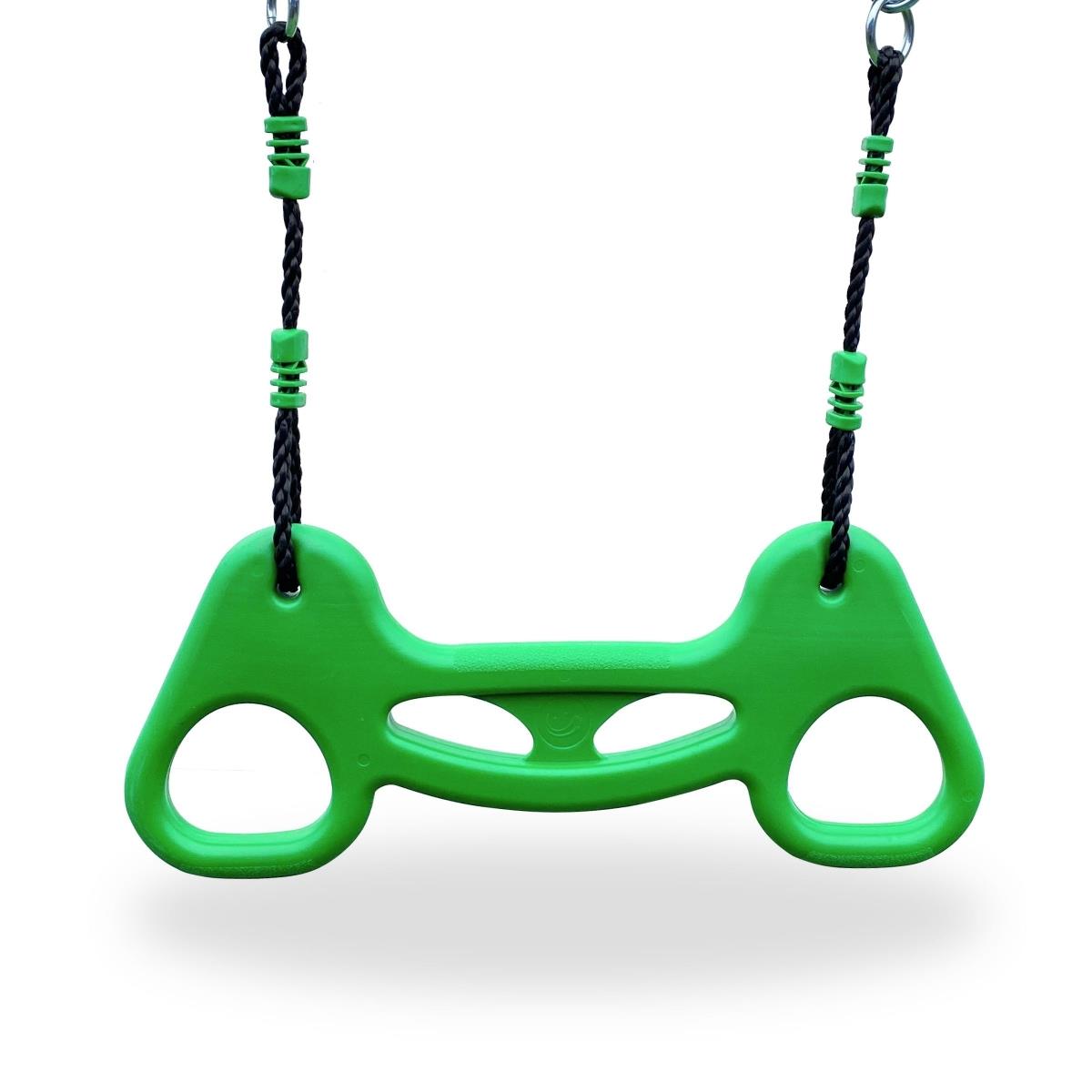 Loc de joaca de gradina XXL pentru copii cu leagan, trapez de gimnastica si tobogan