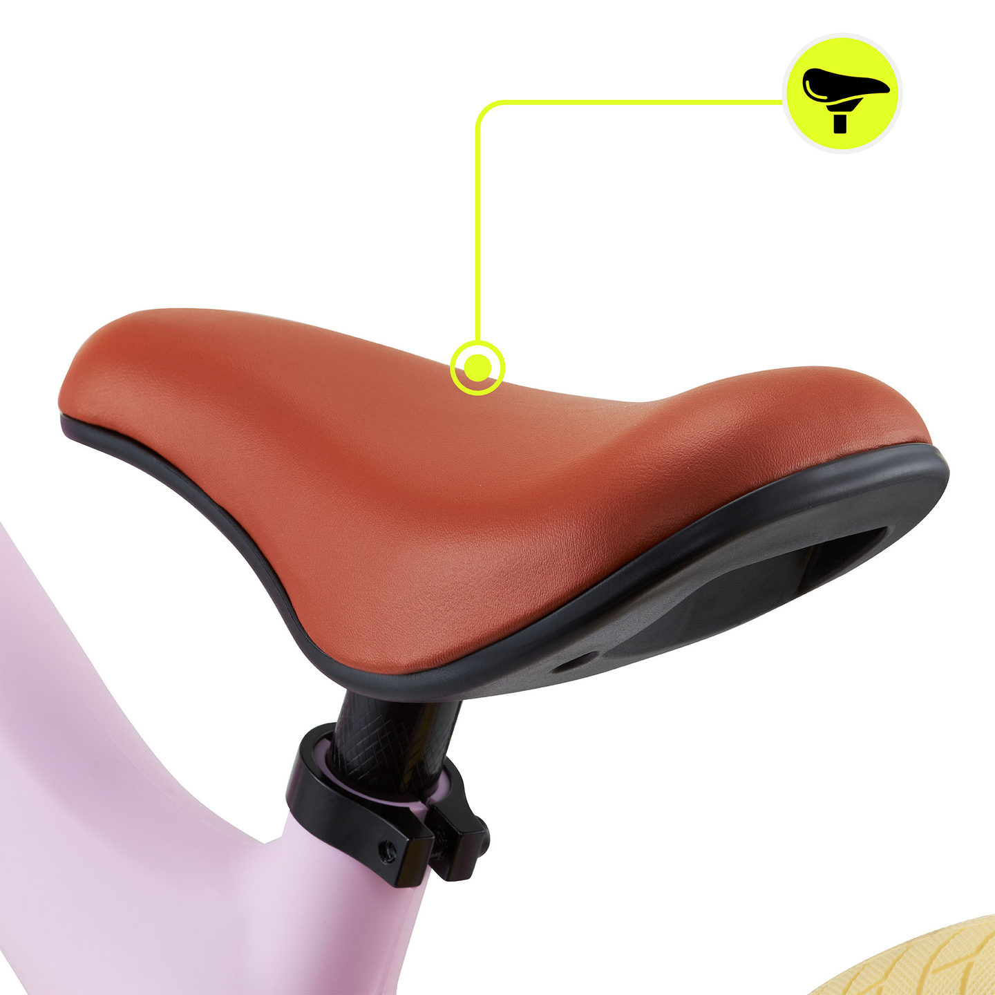 Bicicletă cross-country pentru copii HyperMotion Marcelo - roz