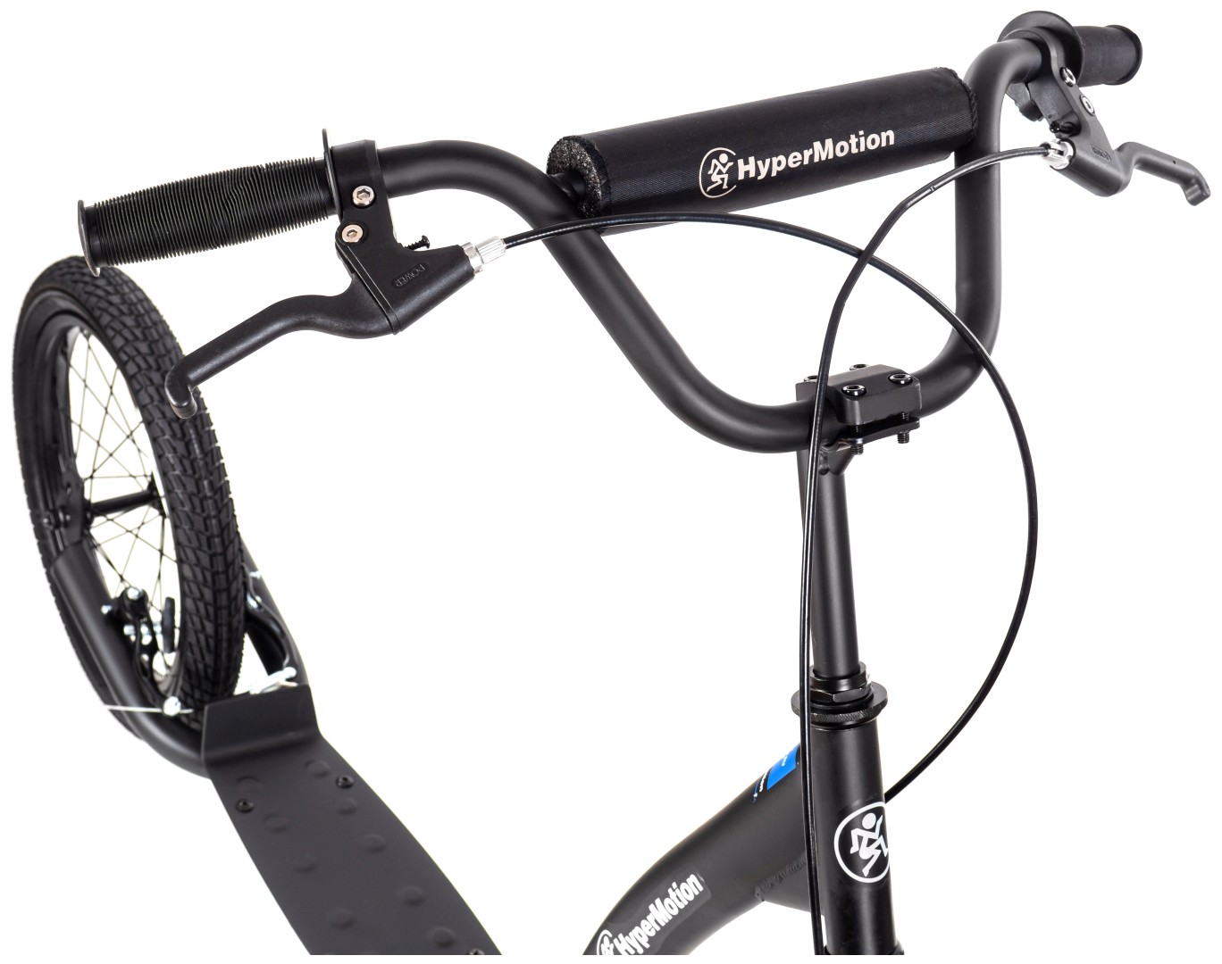 Scuter de oraș HyperMotion RIVA cu roți gonflabile de 50 cm și 40 cm