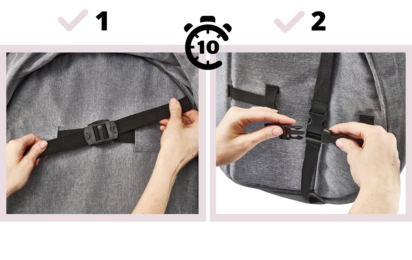 Șezlong + Scaun de flotabilitate + Pătuț 3 în 1 - Moby-System MILA