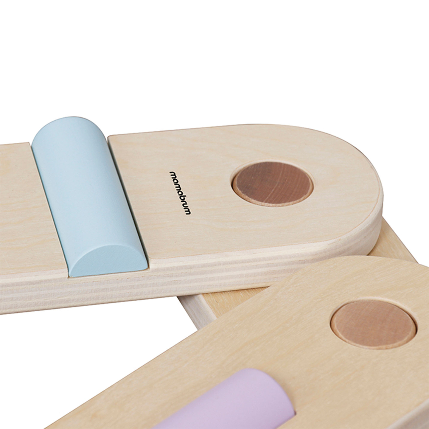 Cale senzorială mare din lemn - cale de echilibru - 9 elemente