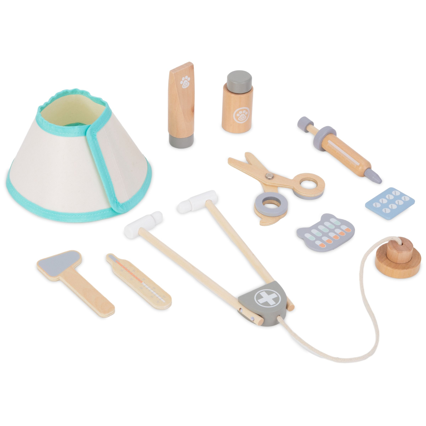 Set veterinar din lemn