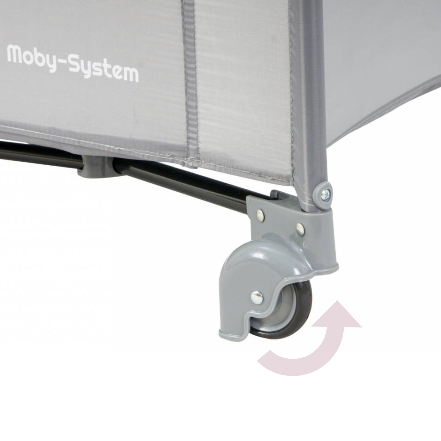 Pătuț de călătorie Happy Traveller BASIC - gri