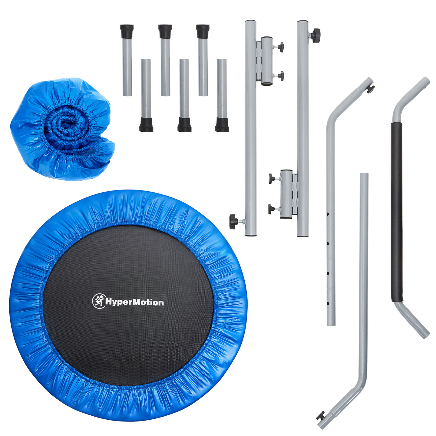 Trambulină cu mâner - 97cm - pentru copii, adolescenți și adulți - casă și grădină