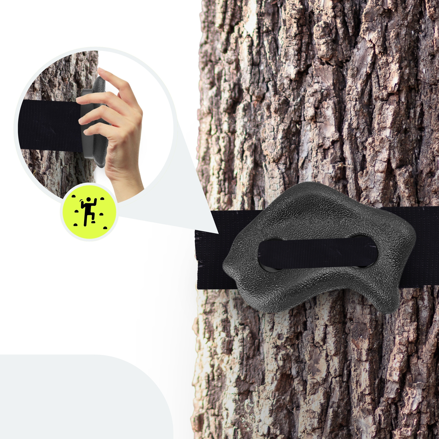 Kit de cățărare în copac HyperMotion - 18 articole