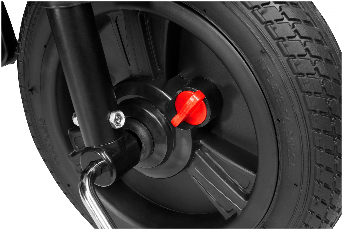 Tobi Velar tricicleta + folie de ploaie - roz