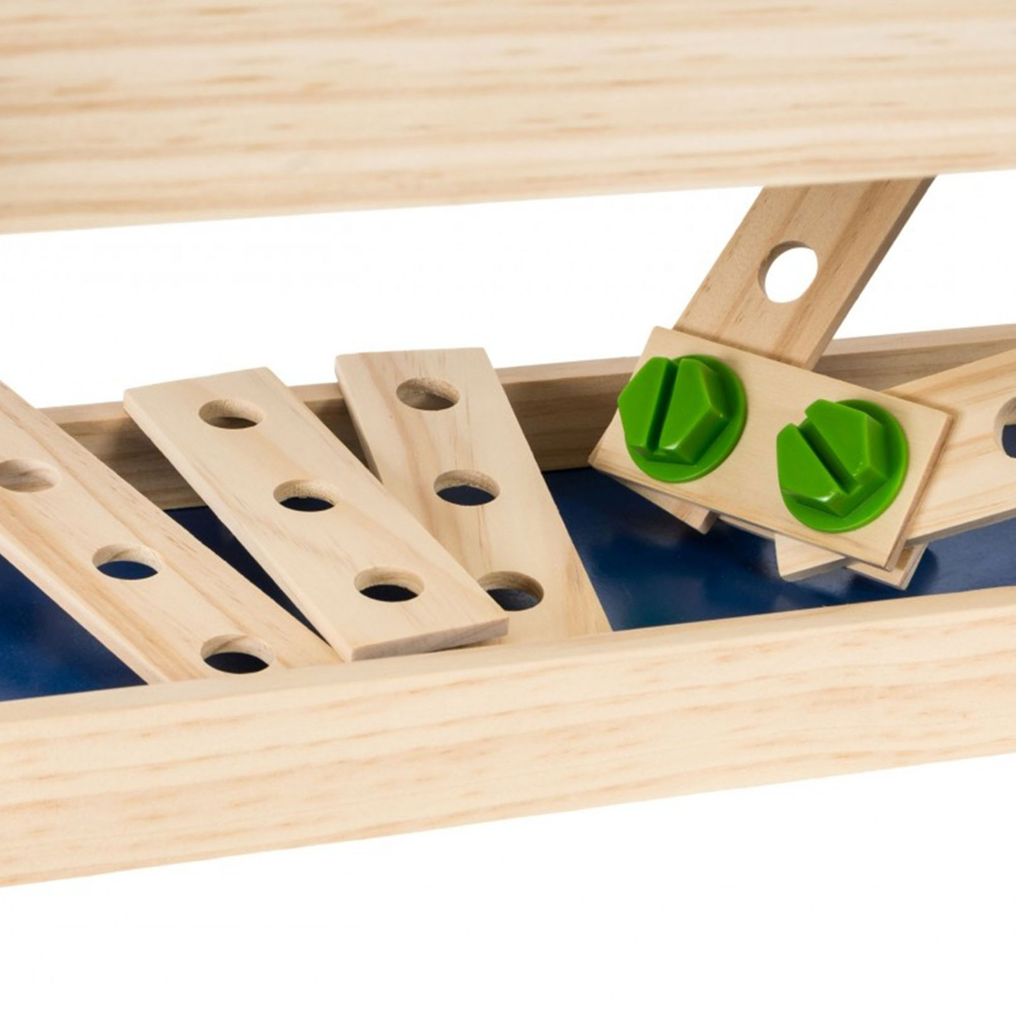 Set de bricolaj din lemn XXL - 75 de piese